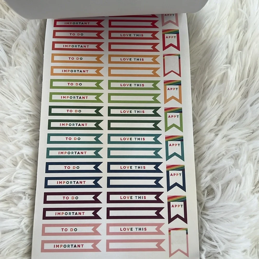 The Happy Planner Rainbow dreams sticker pack